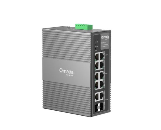 Picture of TP-Link IES210GPP Omada 10-Port Gigabit Industrial Easy Managed Switch with 6-Port PoE+ and 2-Port PoE++