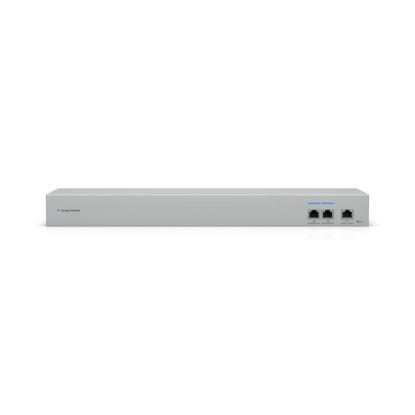 Picture of Ubiquiti WAN Switch RJ45, 10 GbE WAN Switch Linking Two Shadow Mode High Availability UniFi Gateways To A Single ISP.