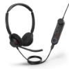 Picture of Jabra Engage 50 II Dual Teams Corded USB-C/A Headset, Best Headset for Clear Customer Calls Ultra-Lightweight Hearing Protection Smartringer Busylight