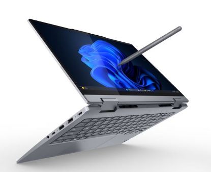 Picture of LENOVO ThinkBook 14 Yoga G5 14' WUXGA TOUCH Intel U5-225U 16GB DDR5 512GB SSD Windows 11 PRO Intel Graphics Thunderbolt Fingerprint 1YR OS 1.6kg ~i5