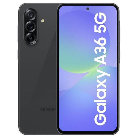 Picture of Samsung Galaxy A36 5G 128GB EE - Awesome Black *AU STOCK*,6.7', Full HD+,120HZ,6GB/128GB,50MP/12MP,Single + eSIM, 5000mAh, 3 Years Warranty