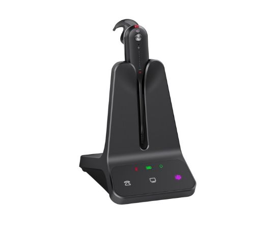 Picture of Yealink WH63 E2 Convertible DECT Wireless Teams Headset 8 hours talk time185m Wireless range Dual microphone Multi-device Connectivity