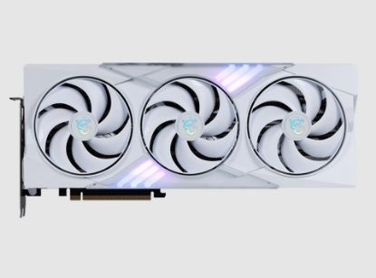 Picture of MSI nVidia GeForce RTX™ 5080 16G GAMING TRIO OC WHITE,  Boost: 2700 MHz, CUDA 10752 Units, 16GB GDDR7, HDMI™ x 1