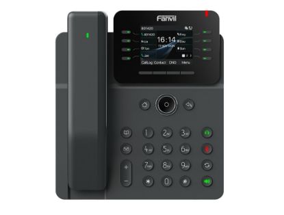 Picture of Fanvil V62 PRO Essential Business Phone Qty/CTN: 10PCS 2.8-inch, Color Screen, 12 SIP Lines, 6-Way Audio, HD Audio, Dual Gigabit Ports, Integrated PoE