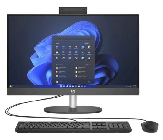 Picture of HP ProOne 245 G10 AIO 23.8'/24' FHD NT Intel i5-1334U 16GB 512GB SSD WIN 11 PRO Intel UHD Graphics WiFi6 Keyboard+Mouse 1Yr OS WTY