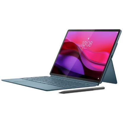 Picture of Lenovo Yoga Tab Plus Wi-Fi 512GB with Keyboard & Pen - Tide Teal *AU STOCK*, 12.7', 16GB/512GB, 13MP/13MP, Android, 10200mAh, 1 Year Warranty