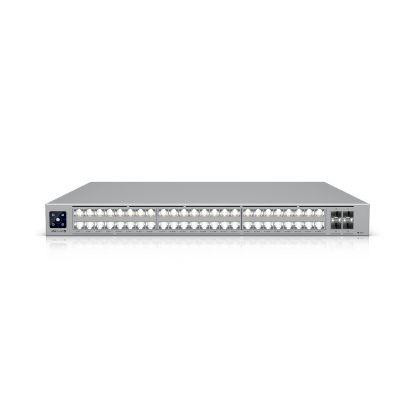 Picture of Ubiquiti Pro XG 48 PoE, Professional-grade, 48-port Layer 3 Etherlighting, PoE+++ Switch, (32) 10 GbE, (16) 2.5 GbE PoE, (4) 25G SFP28 Ports