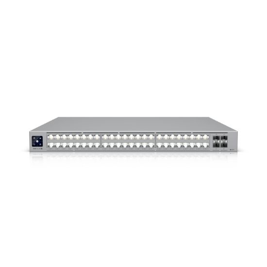 Picture of Ubiquiti Pro XG 48 PoE, Professional-grade, 48-port Layer 3 Etherlighting, PoE+++ Switch, (32) 10 GbE, (16) 2.5 GbE PoE, (4) 25G SFP28 Ports