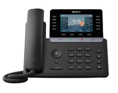 Picture of Yealink SIP-T74U IP Phone, 4.3' Color Display, 16 SIP Accounts, HD Voice, USB & PoE, Linux 6.1, TEE Encryption, Wall Mountable