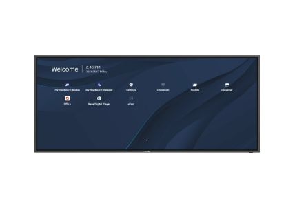 Picture of Viewsonic CDE92UW 92' 5K 5120 x 2160 Commercial Presentation Display, 24/7, USB-C, Pro AV 2024 3 Years Advance Replacement, VESA 800 x 600