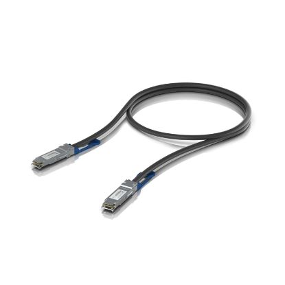 Picture of Ubiquiti 100G Direct Attach Cable, Cable length 0.5m, 10-Pack QSFP28 Direct Attach Cable With A 100 Gbps Max Data Rate