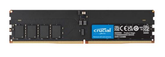 Picture of Crucial 16GB (1x16GB) DDR5 CUDIMM 6400MHZ CL52 Desktop PC Memory for Intel Core Ultra Processors AI PC