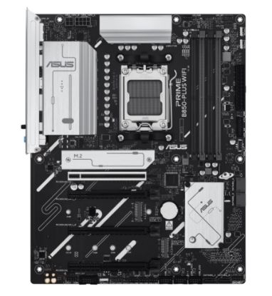 Picture of ASUS AMD B850 PRIME B850-PLUS WIFI-CSM (AM5) ATX Motherboard 4xDDR5, Max 256GB, 1 x PCIe 5.0 x16 slot, 4 x SATA