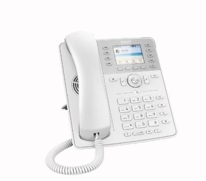 Picture of SNOM D735 SIP Desk Telephone, l 2.7 Inch TFT Display, 32 Self-Labeling Function Keys (8 Physical), White