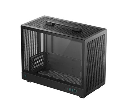 Picture of DeepCool CH160 PLUS Portable Micro-ATX Compact Case, USB3.0×2, Gen2 Type-C x1, Audio/Mic×1