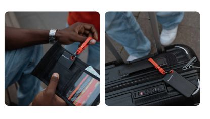 Picture of Verbatim 1TB Pocket SSD USB 3.2 Gen 2 1TB Black Red Convenient Keyring cable holder. Compact, Rugged. Ultra Lightweight Performance 58g Portable B