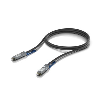 Picture of Ubiquiti 100G Direct Attach Cable, Cable length 1m, 10-Pack QSFP28 Direct Attach Cable With A 100 Gbps Max Data Rate