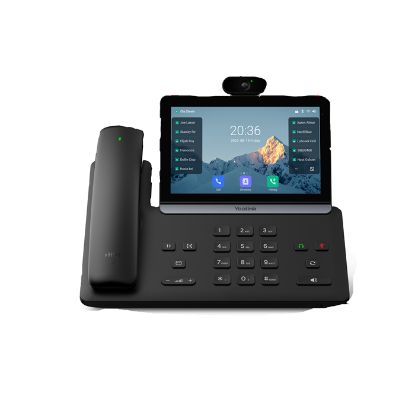 Picture of Yealink SIP-T88V Pro IP Phone, 7' Touchscreen, Android 13, HD Voice, Bluetooth Handset, Wi-Fi 6, Dual USB, PoE, Video Ready, Wall Mountable
