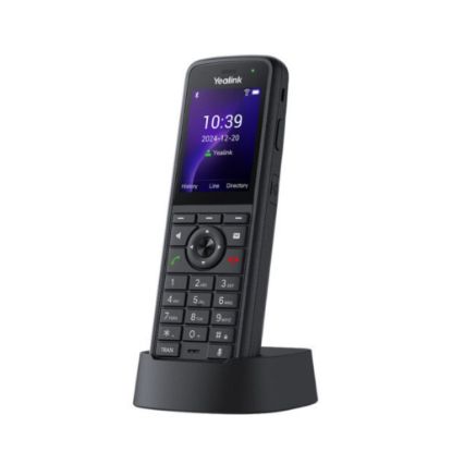 Picture of Yealink AX86R Rugged Wi-Fi IP Phone, 2.4' Color Display, IP67 Rated, HD Audio, Bluetooth 5.0, Wi-Fi 6, 13h Talk Time, 4 SIP Accounts, Type-C Charging