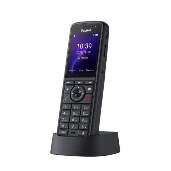 Picture of Yealink AX86R Rugged Wi-Fi IP Phone, 2.4' Color Display, IP67 Rated, HD Audio, Bluetooth 5.0, Wi-Fi 6, 13h Talk Time, 4 SIP Accounts, Type-C Charging