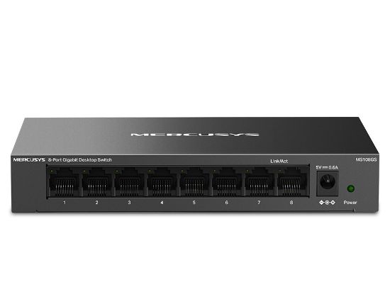 Picture of Mercusys MS108GS-M2  8-Port 2.5G Multi-Gigabit Desktop Switch