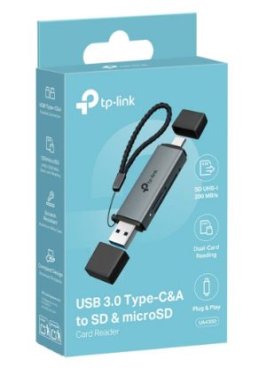 Picture of TP-Link UA430C USB 3.0 Type-C to SD & microSD 3.0 Card Reader