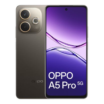 Picture of OPPO A5 Pro 5G 256GB - Brown (CPH2695AU BROWN)*AU STOCK*, 6.67', HD+, 120Hz, 8GB/256GB, 50MP/8MP, Dual SIM, 5800mAh,IP65, 2 Years Warranty