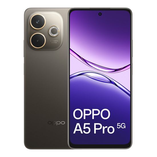 Picture of OPPO A5 Pro 5G 256GB - Brown (CPH2695AU BROWN)*AU STOCK*, 6.67', HD+, 120Hz, 8GB/256GB, 50MP/8MP, Dual SIM, 5800mAh,IP65, 2 Years Warranty