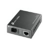 Picture of TP-Link MC112CS Media Converter SC WDM Monomodo Simplex 10/100Mbps RJ45 to 100M single-mode SC fiber Tx:1310nm Rx:1550nm up to 20km (LS)