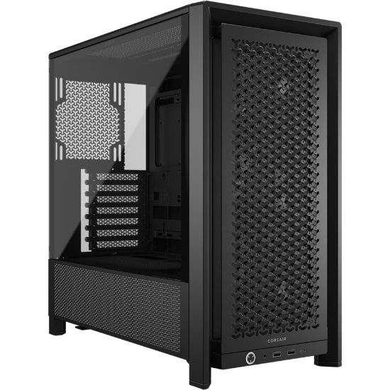 Picture of Corsair FRAME 4000D RS Modular Mid-Tower PC Case - Black, ATX, 430mm GPU, 170mm CPU cooler, 360mm rad, 1x USB-C 3.2 Gen 2