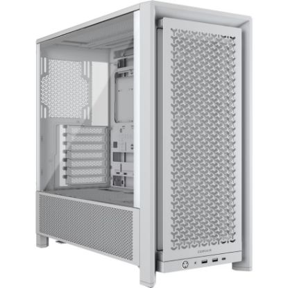 Picture of Corsair FRAME 4000D RS Modular Mid-Tower PC Case - White, ATX, 430mm GPU, 170mm CPU cooler, 360mm rad, 1x USB-C 3.2 Gen 2