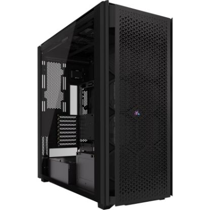 Picture of Corsair iCUE LINK 9000D RGB AIRFLOW Super Full-Tower PC Case - Black, 698×307×698mm, GPU 580mm, 6x 2.5', 5x 3.5', rad 480mm, 2x USB-C 180mm CPU Cooler