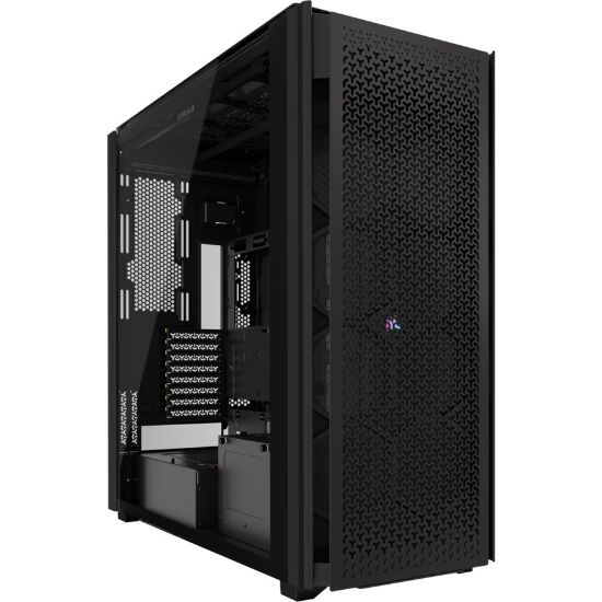 Picture of Corsair iCUE LINK 9000D RGB AIRFLOW Super Full-Tower PC Case - Black, 698×307×698mm, GPU 580mm, 6x 2.5', 5x 3.5', rad 480mm, 2x USB-C 180mm CPU Cooler