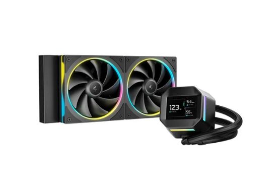 Picture of DeepCool LM240 ARGB Liquid Cooler With Mini LCD Screen IntelLGA1851/1700/1200/1151/1150/1155 AMDAM5/AM4