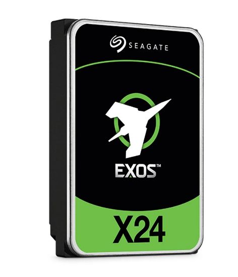 Picture of Seagate Exos X24 512E/4KN INTERNAL 3.5' SATA DRIVE, 24TB, 6GB/S, 7200RPM, 5YR WTY