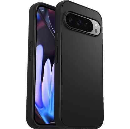 Picture of OtterBox Symmetry Google Pixel 9 Pro XL (6.8') Case Black - (77-95649), DROP+ 3X Military Standard, Raised Edges, Ultra-Sleek, 7 Years Warranty