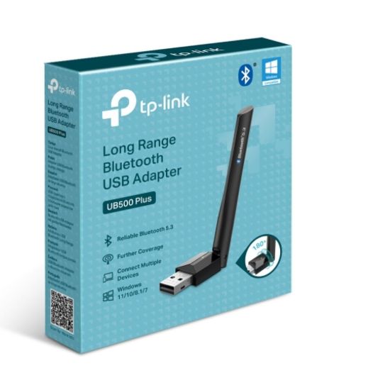 Picture of TP-Link UB500 Plus Long Range Bluetooth USB Adapter,  USB 2.0, 1*External Antenna