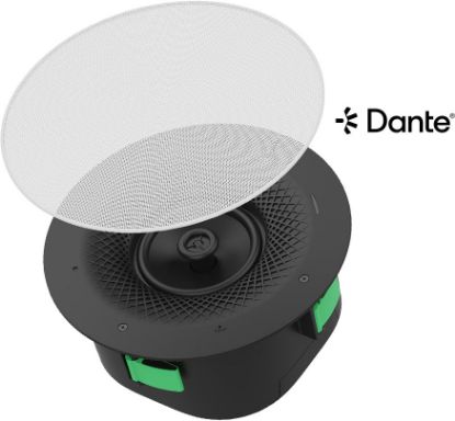 Picture of Yealink Ceiling Speaker CS10 Dante Edition, 2-Way Coaxial Dante Ceiling Loudspeaker for Exceptional Sound Quality