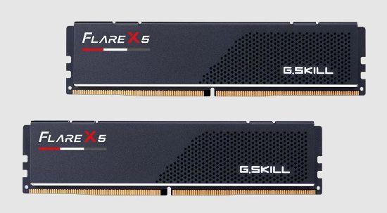 Picture of G.SKILL F5-6000J2836G16GX2-FX5 32GB (2 x 16GB)/ DDR5 6000 MT/s/ Timings 28-36-36-96/ Voltage 1.40 V/ EXPO/ Flare X5