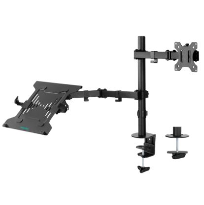 Picture of mbeat® activiva ErgoLife Dual Monitor Screen Double Joint Monitor Arm  is a versatile and economical solution for dual 13'-32' screens