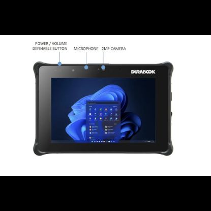 Picture of DURABOOK R8, 8' FHD, Intel® Pentium® Gold 8500, Windows 11, 8GB RAM, 128GB PCIe SSD,Wi-Fi 6E, Bluetooth v5.3, 2MP Front Camera, 3 year Warranty