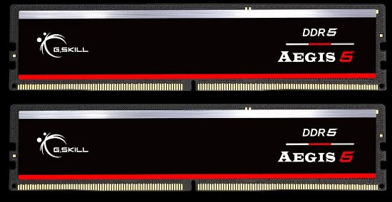 Picture of G.SKILL F5-6000J3636F32GX1-IS 32GB (1 x 32GB)/ DDR5-6000 MT/s/ Timings 36-36-36-96/ Voltage 1.35 V/ Intel XMP / AMD EXPO Aegis 5