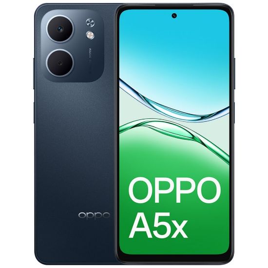 Picture of OPPO A5x 4G 128GB - Midnight Blue (CPH2725AU BLUE)*AU STOCK*, 6.67', HD+, 60Hz, 4GB/128GB, 32MP/5MP, Dual SIM, 6000mAh, 2 Years Warranty