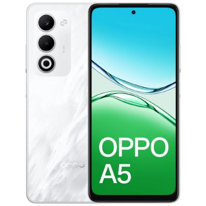 Picture of OPPO A5 4G 128GB - Mist White (CPH2727AU WHITE)*AU STOCK*, 6.67', HD+, 120Hz, 6GB/128GB, 50MP/5MP, Dual SIM, 6000mAh, 2 Years Warranty