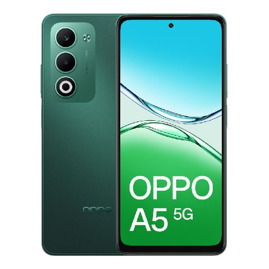 Picture of OPPO A5 5G 128GB - Aurora Green (CPH2735AU Green)*AU STOCK*, 6.67', HD+, 120Hz, 4GB/128GB, 50MP/8MP, Dual SIM, 6000mAh, 2 Years Warranty