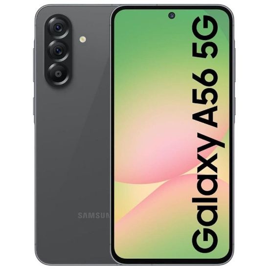 Picture of Samsung Galaxy A56 5G 128GB EE - Awesome Graphite *AU STOCK*,6.7', Full HD+,120HZ,8GB/128GB,50MP/12MP,Single + eSIM,5000mAh,3 Years Warranty