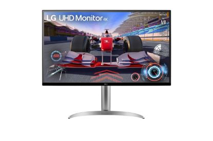 Picture of LG 31.5' UHD 4K Monitor with 144Hz via HDMI 2.1, HDR10, DCI-P3 90%, USB-C PD 65W, AMD FreeSync™ Premium, and tilt/height/pivot stand