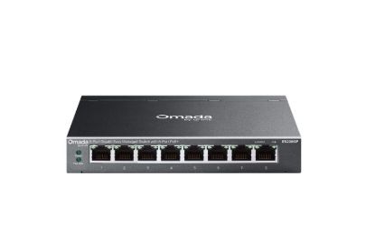 Picture of TP-Link ES208GP  Omada 8-Port Gigabit Easy Managed Switch with 8-Port PoE+