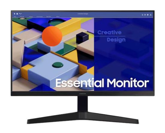 Picture of Samsung 24' S31 Essentia FHD Monitor 1920 x1080 75Hz 16:9 250cd/m2 IPS HDMI D-Sub Tilt VESA 100:100mm Viewing Angle Eye Saver & Game Picture Black