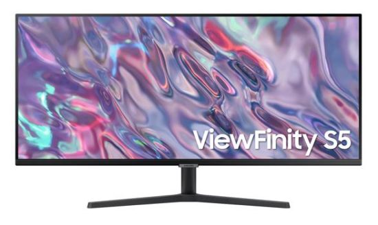 Picture of Samsung 34' ViewFinity S50GC UWQHD Ultra-Wide 3000:1 100Hz 3440x1440 21:9 5ms 250 cd/㎡ HDR10 VA DP 2xHDMI Headphone Tilt Adjustable VESA Black 3Y WTY